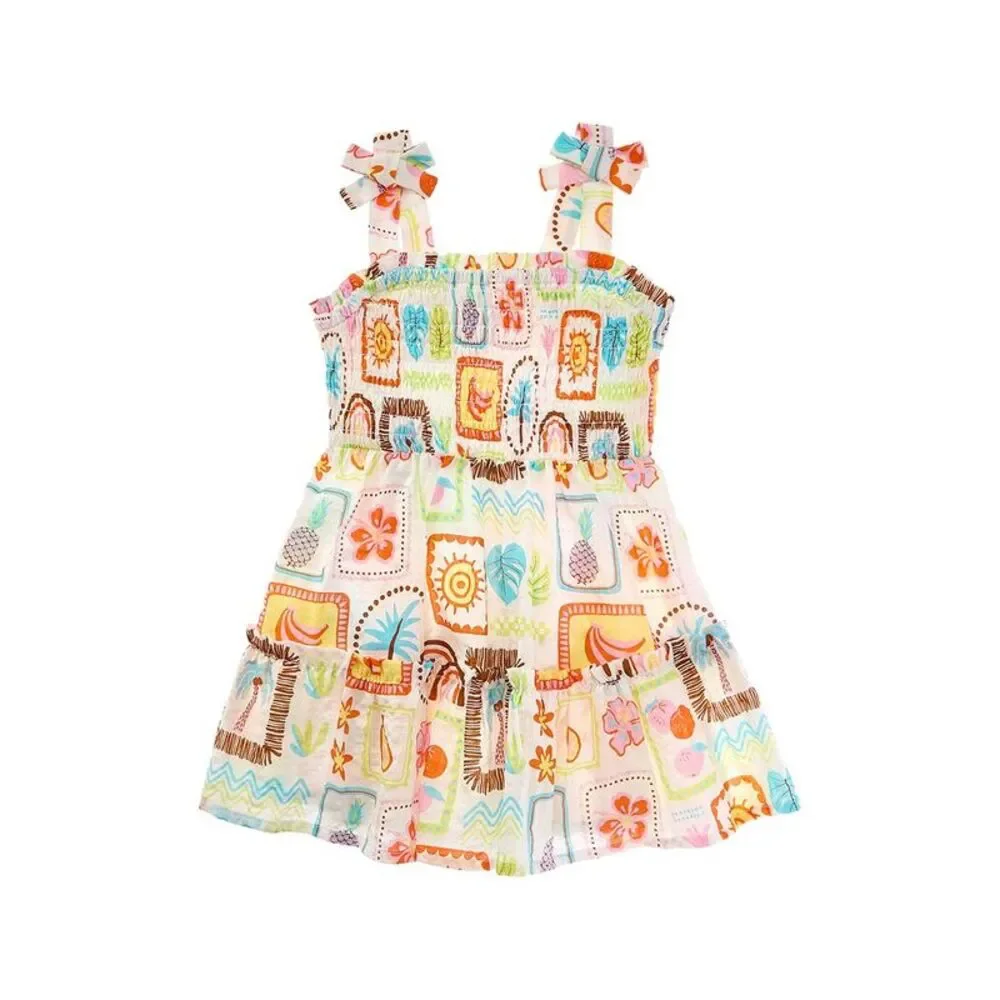 Design History Girls  Dress, White